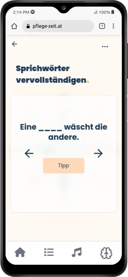 Sprichwörter erraten bzw. vervollständigen